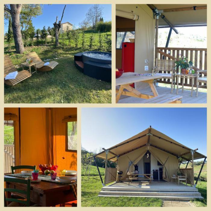 Glamping Tenuta San Pierino Agriturismo Rosignano Marittimo Buitenkant foto